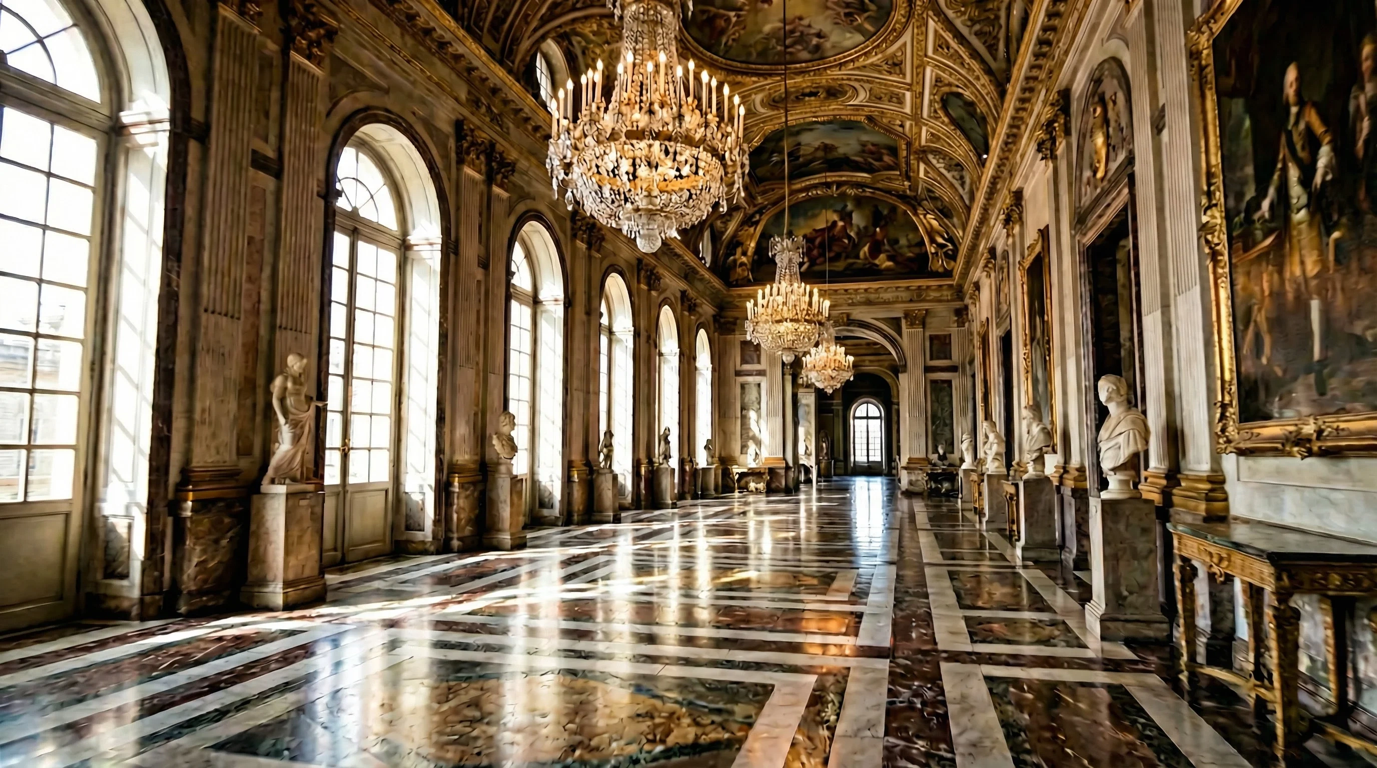 俄罗斯方舟宫殿长镜头经典场景